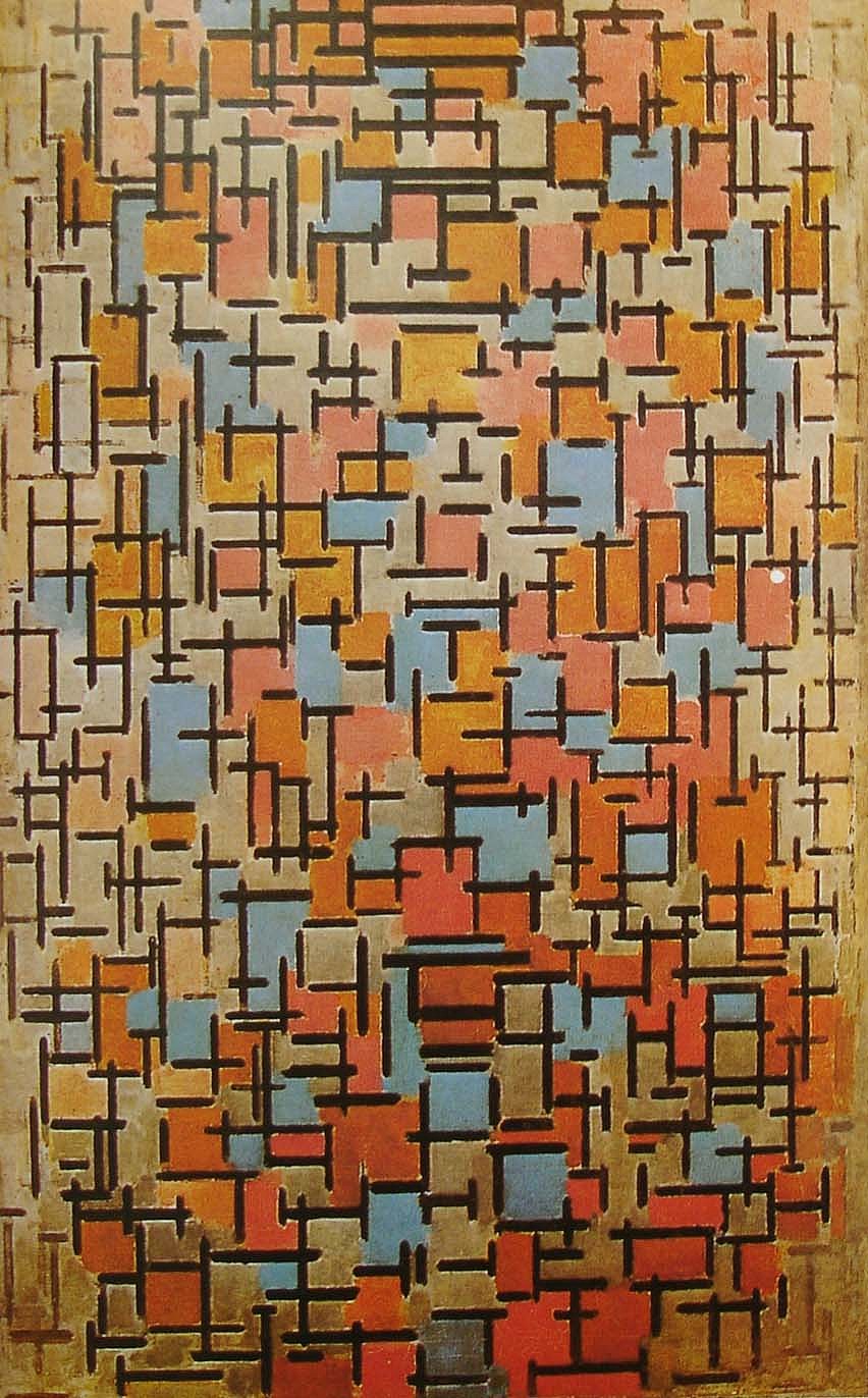 蒙德里安-荷兰画家-几何图形 - 原创作品 - 站酷(zcool)