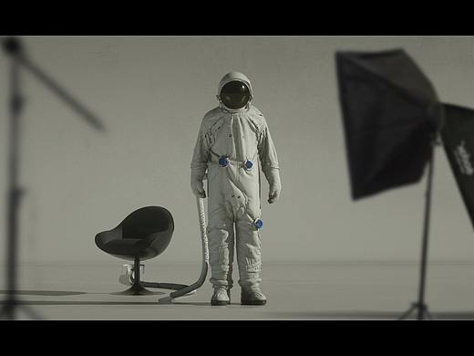 宇航员—2019年C4D渲染练习（二）