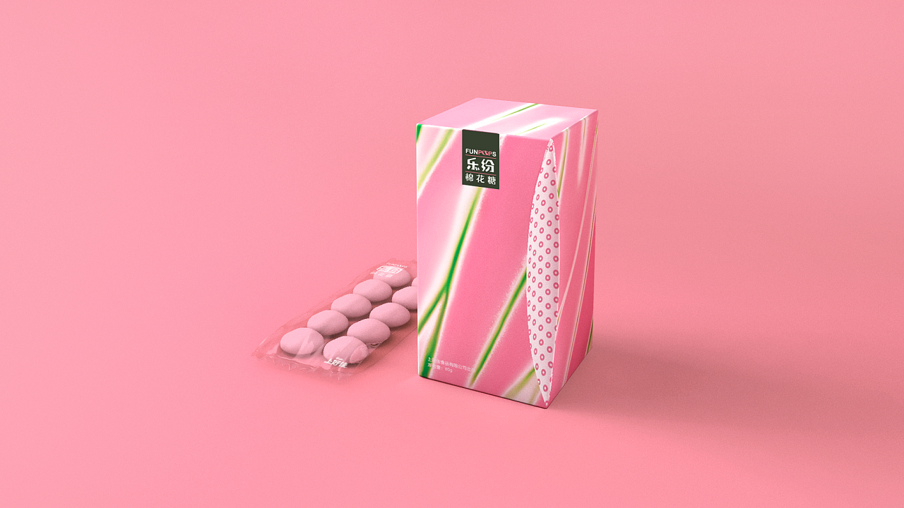 乐纷棉花糖包装/funpops
