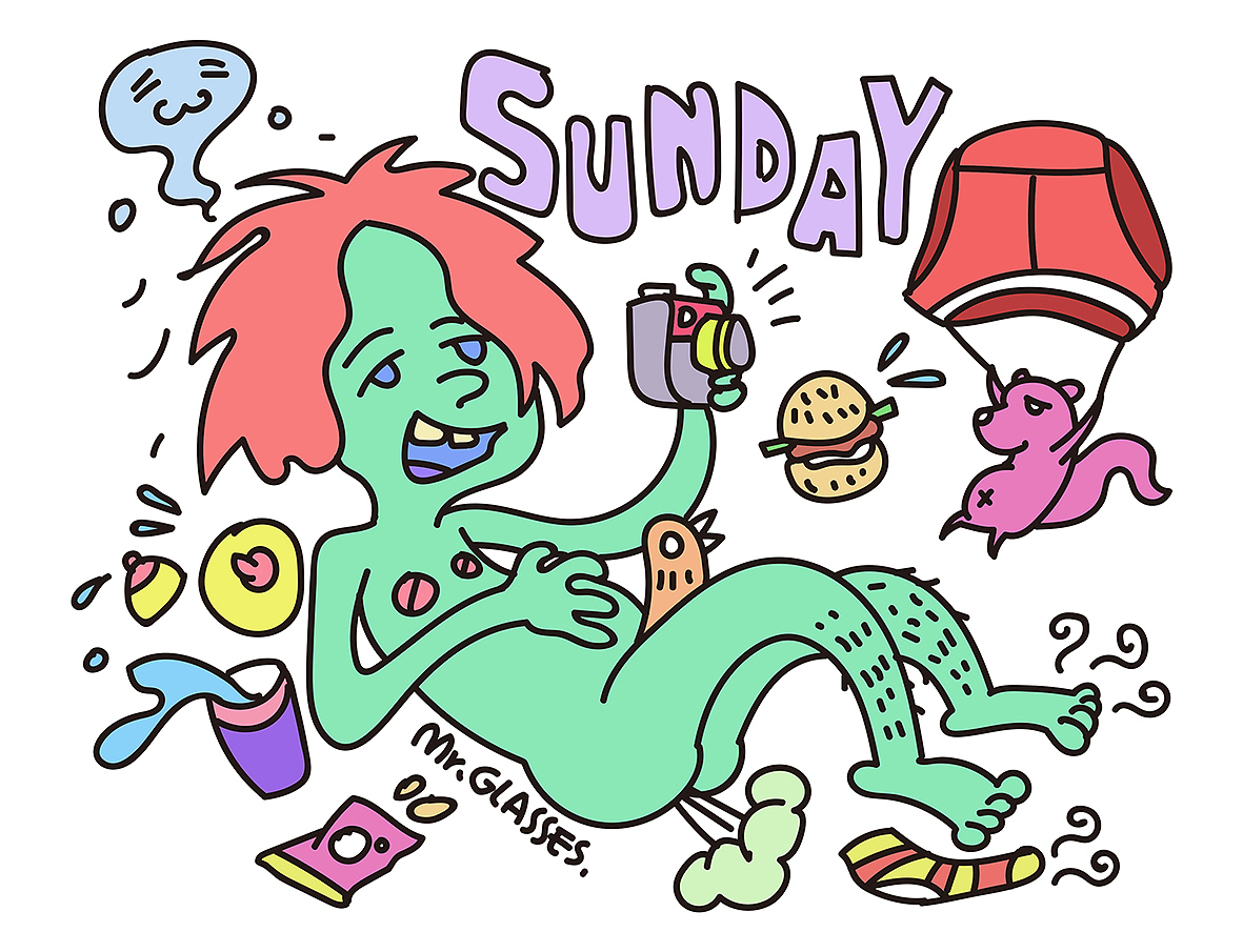 一周记（图ZNjE2MjA2NTI=） - 创作习作 - 站酷设计师卖蘑菇的Emon原创素材 - 站酷ZCOOL