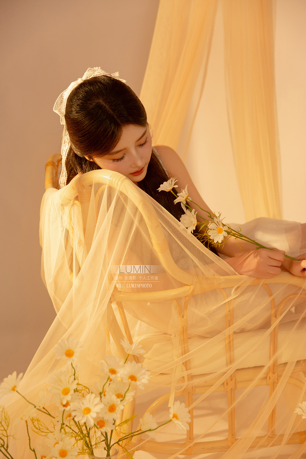 春天拍花 芭蕾风 光影 少女写真 深圳