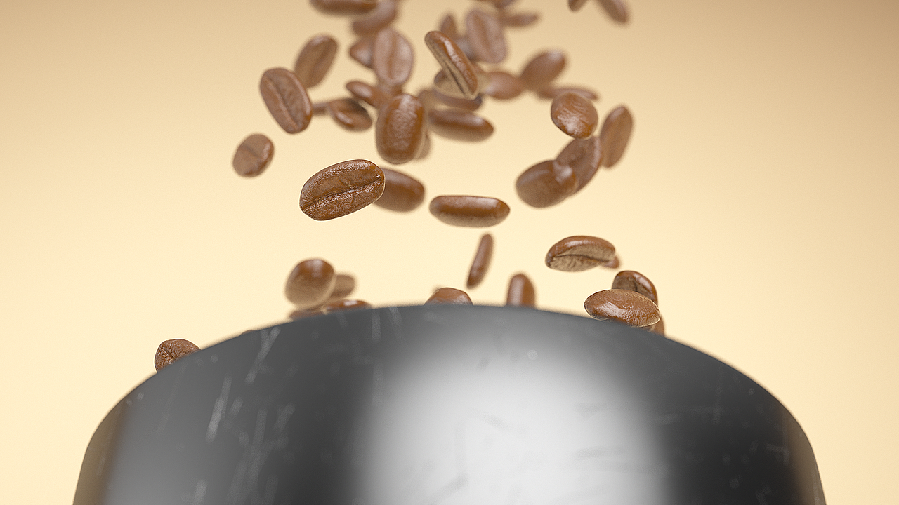 C4D流体动画制作渲染--咖啡广告