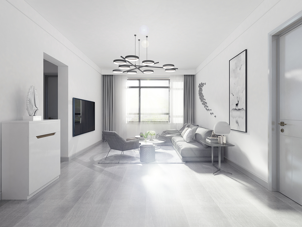 黑白灰简约（图ZMTczMzU2NjI4） - 家装设计 - 站酷设计师chenhuan199423原创素材 - 站酷ZCOOL