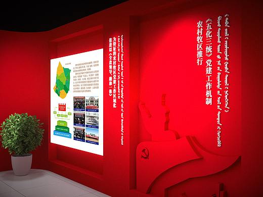 《芬芳马兰花·聚业上海庙》党建展厅