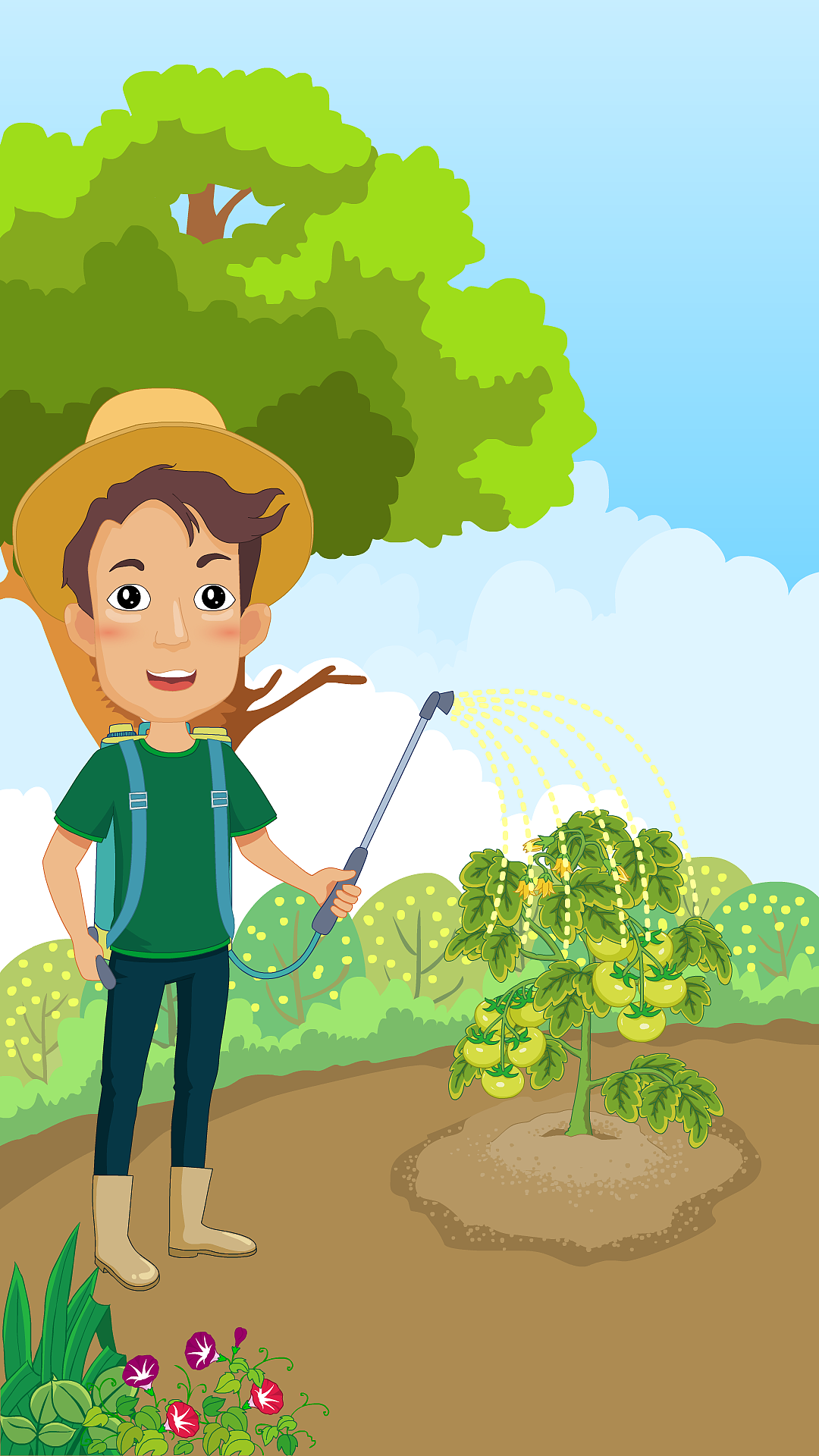 H5原画（科学种植）（图ZOTE5MjcwMDA=） - 游戏原画 - 站酷设计师曹玉平插画原创素材 - 站酷ZCOOL