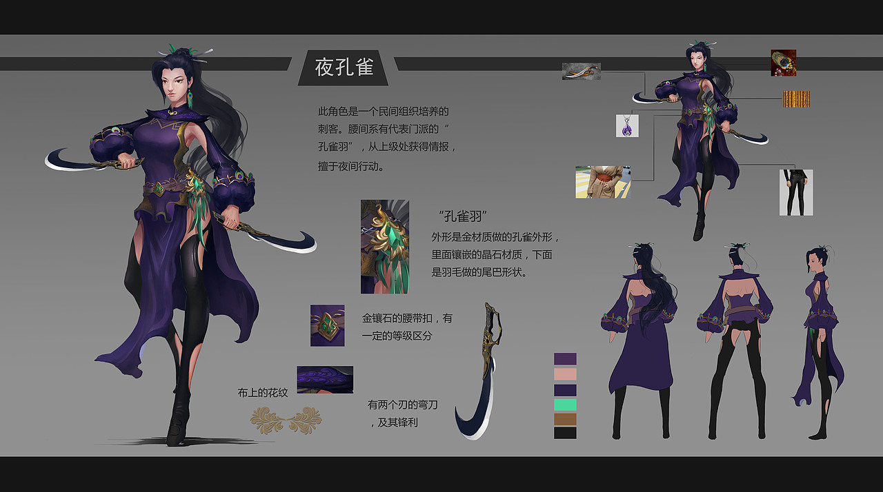 偏中国风写实设定