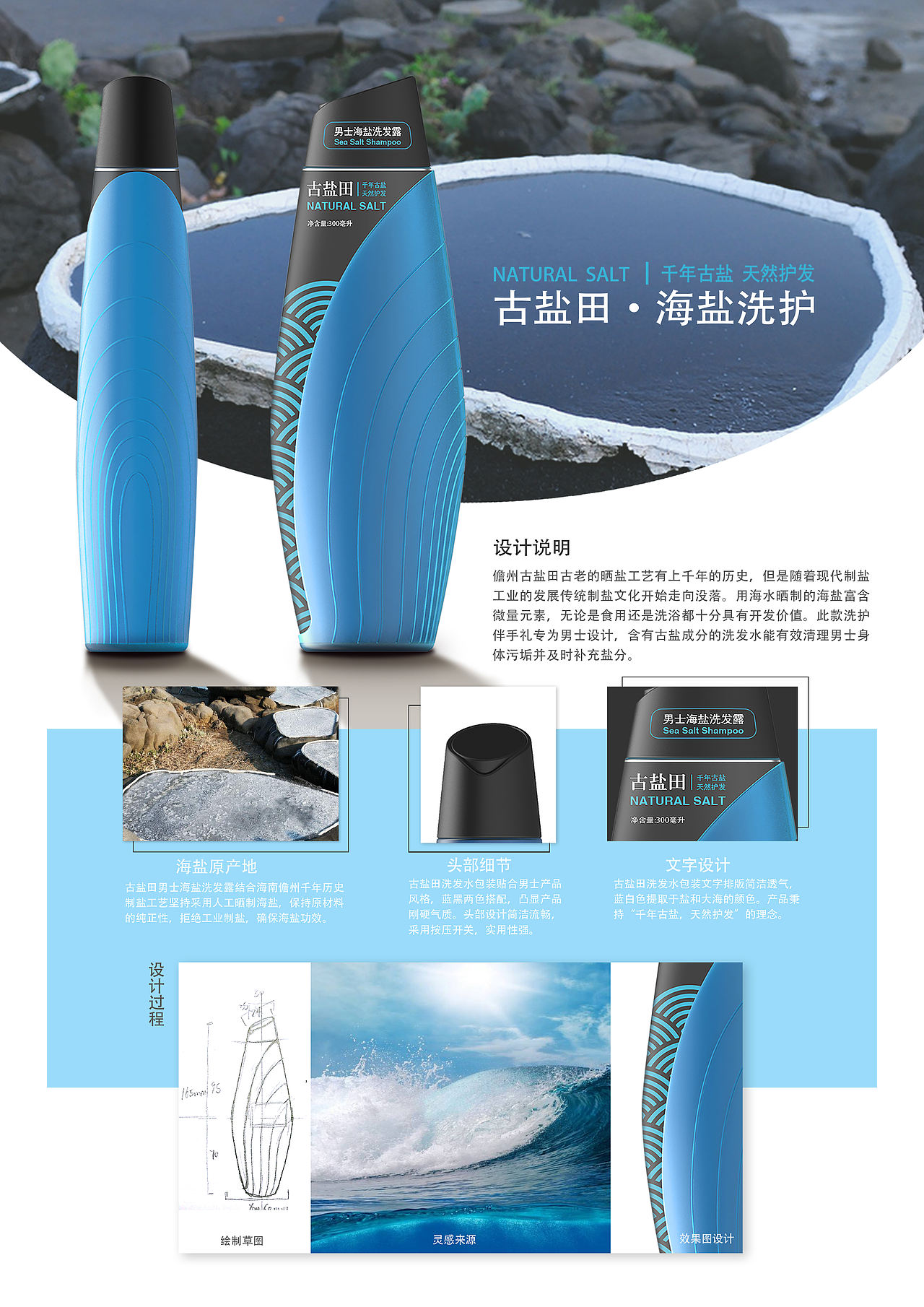 海南儋州古盐田海盐洗护用品包装设计（图ZMTMxMTgwMjQw） - 包装 - 站酷设计师温俊Went原创素材 - 站酷ZCOOL