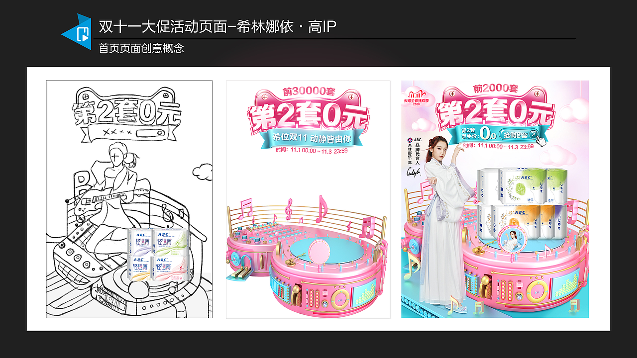 ABC-双11页面视觉策划（图ZMjQ3OTM5OTEy） - 电商 - 站酷设计师WinnieCOCO原创素材 - 站酷ZCOOL