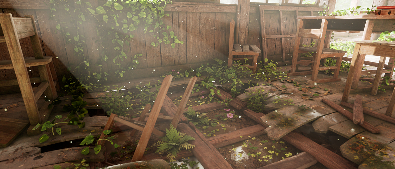 Broken Classroom - UE4