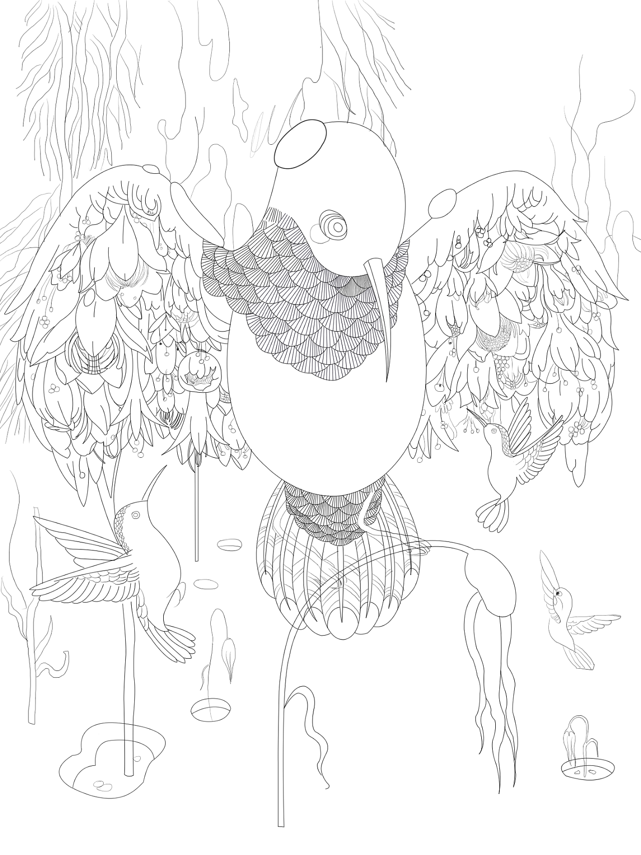 临摹倪传婧作品|插画|商业插画|麦子min - 原创作品 - 站酷 (zcool)