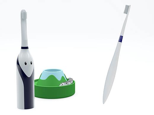 大学在校期间-牙刷设计