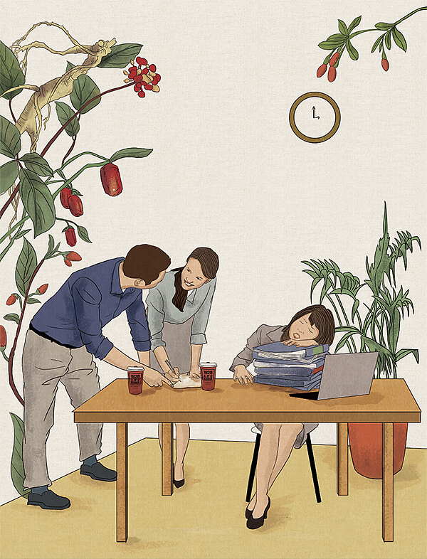 1828王老吉凉茶插画（图ZMTMxNTA1MjEy） - 商业插画 - 站酷设计师muna木那原创素材 - 站酷ZCOOL