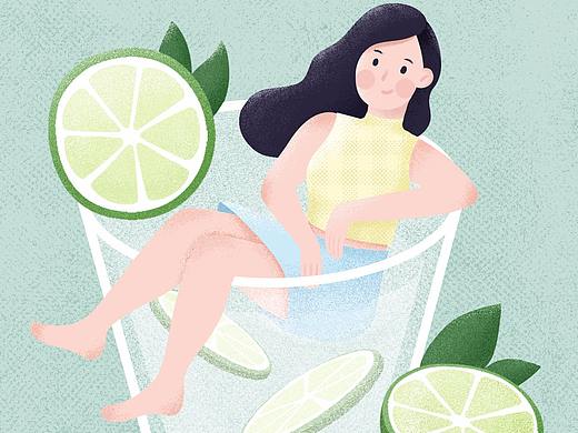 y園糖插畫(huà)打卡21天week2總結(jié)（個(gè)人主頁(yè)-ZMzU1ODE1ODg=） - 創(chuàng)作習(xí)作 - 站酷設(shè)計(jì)師清淺淺QINGQIAN原創(chuàng)素材 - 站酷ZCOOL