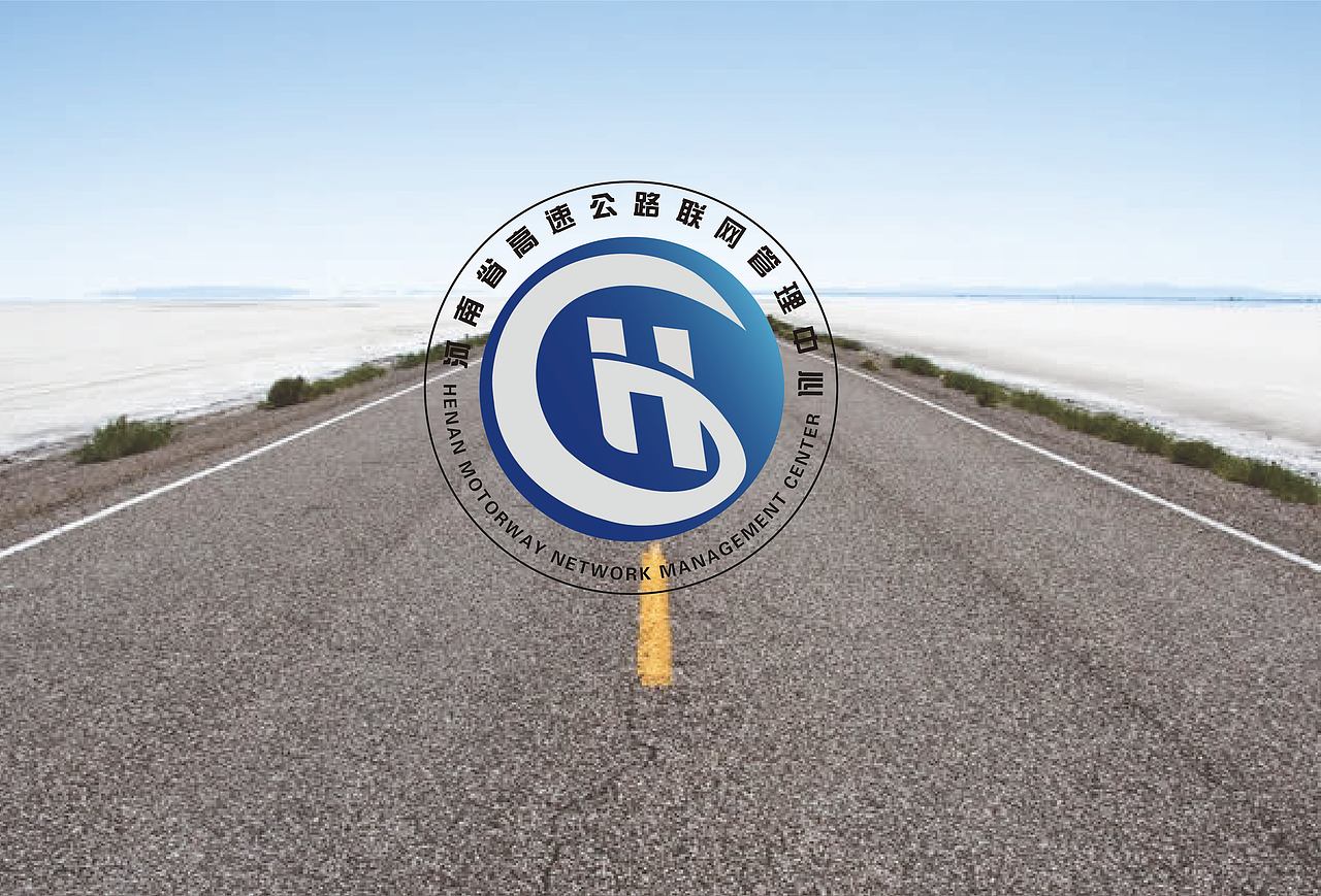 河南高速公路联网管理中心标志展示|平面|logo|小生陌帆_原创作品