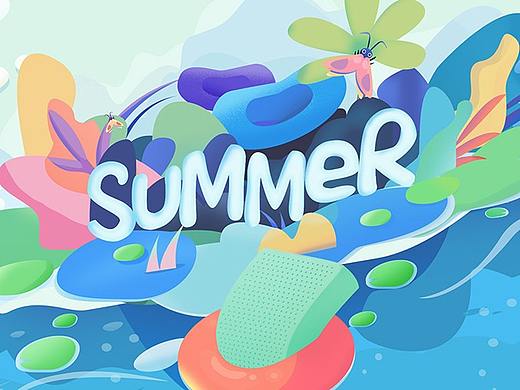 狂暑季活动页（个人主页-ZMjg4NTU4ODg=） - 电商 - 站酷设计师scozy原创素材 - 站酷ZCOOL