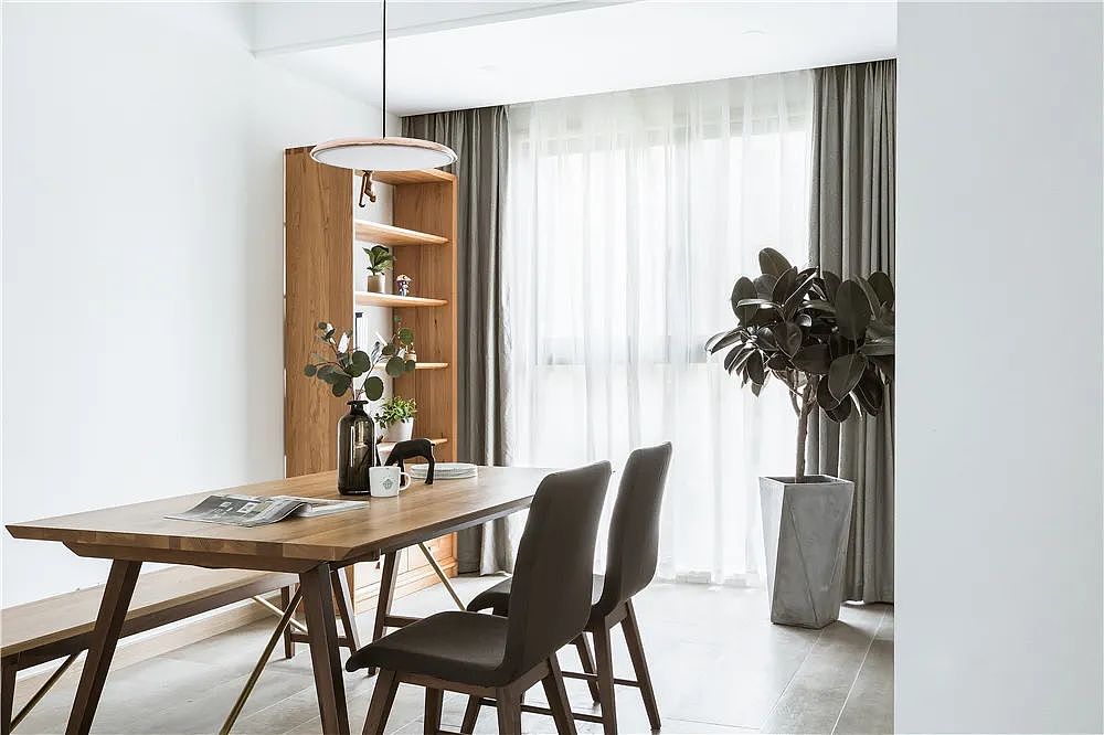 130m²「北欧+原木」风,甜而不腻、美翻了!