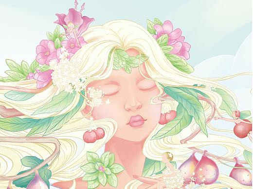 天然女神（个人主页-ZNTkwOTQxMTY=） - 海报 - 站酷设计师哒喜原创素材 - 站酷ZCOOL