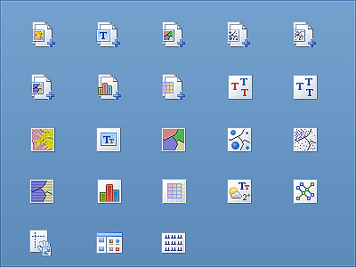 SuperMap 桌面系列产品logo及icon设计