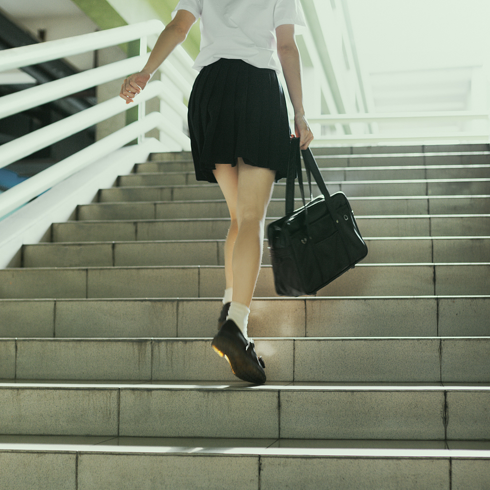 风轻轻吹,十七岁的JK