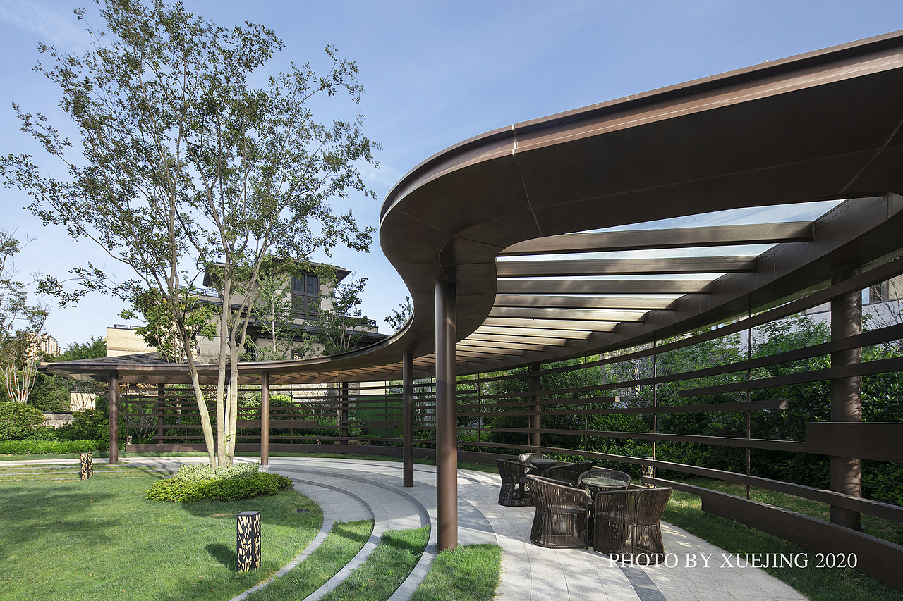 园林景观万科荣成兰乔圣菲示范区