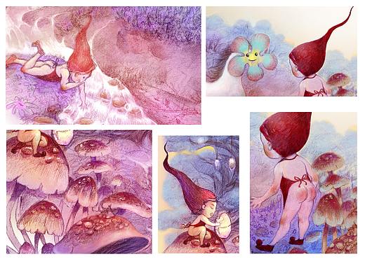 动物故事插图
