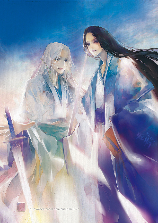 纯钧&nbsp;&nbsp;白剑 br>右:第十,精致优雅之剑,承影&