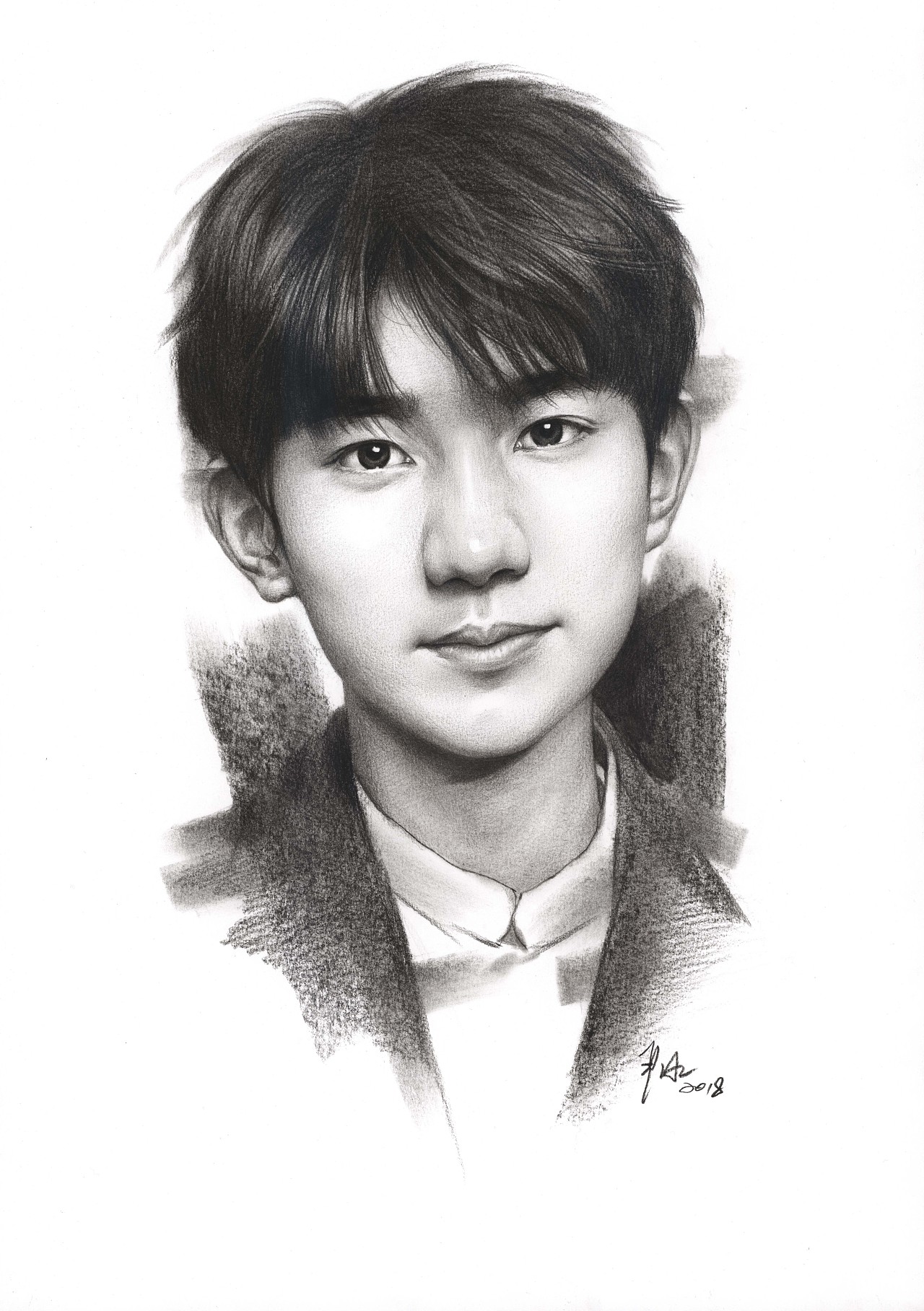 严冰明星素描合辑