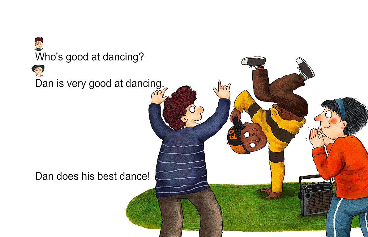 原创绘本《whos good at cooking》