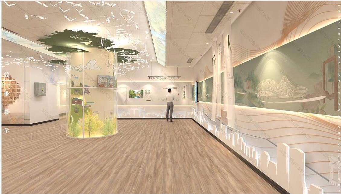 岳麓区两馆展厅设计方案