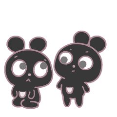 小黑了了表情包GIF