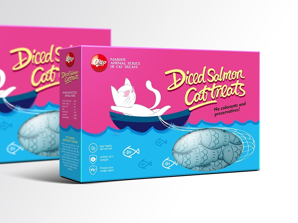 O 欧果猫粮（图ZNzI0MzE4OTI=） - 包装 - 站酷设计师Collin2016原创素材 - 站酷ZCOOL