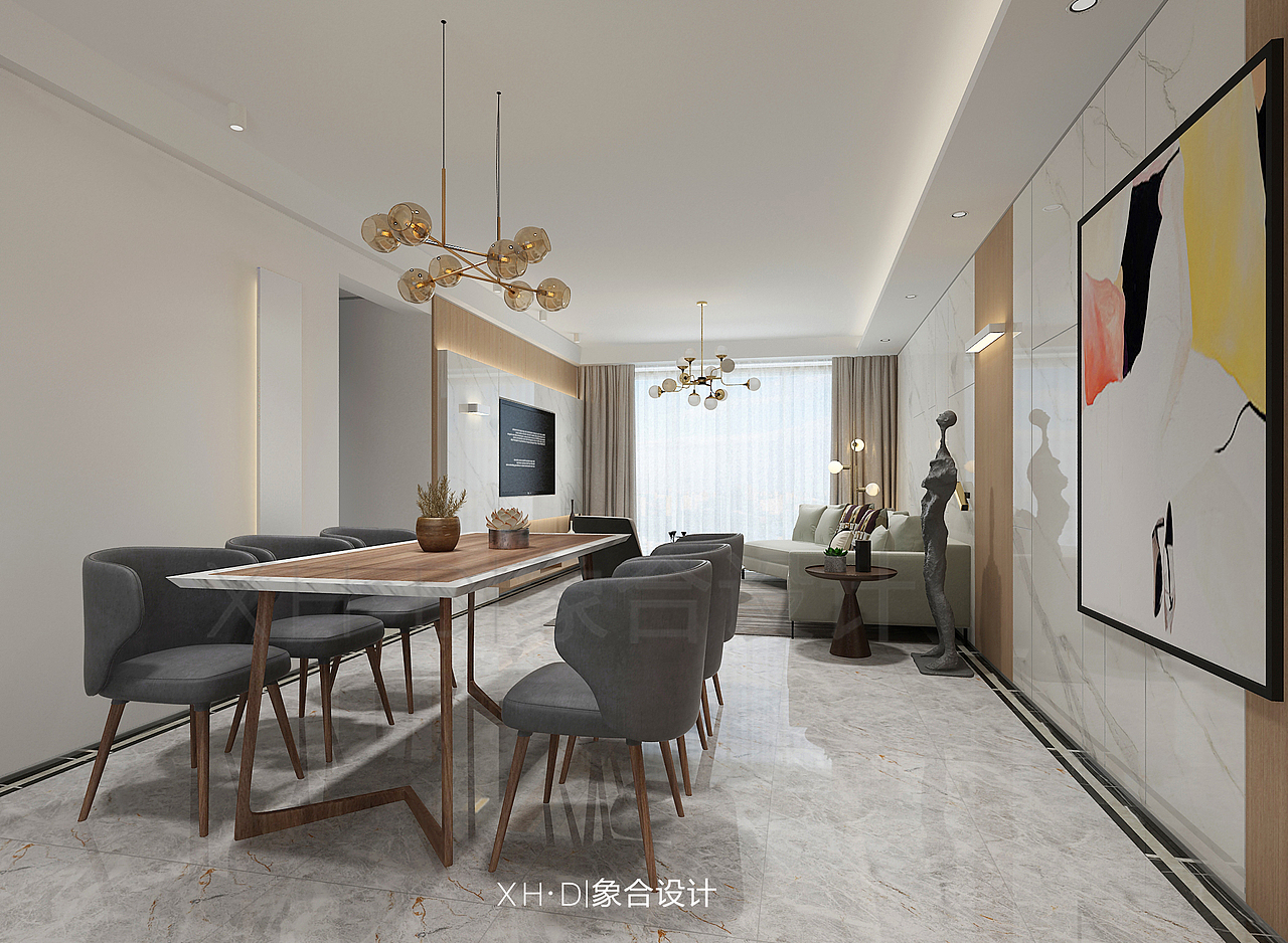 象合设计|锦上花园Z宅（图ZMTE0NTk2MzI0） - 家装设计 - 站酷设计师子木88原创素材 - 站酷ZCOOL