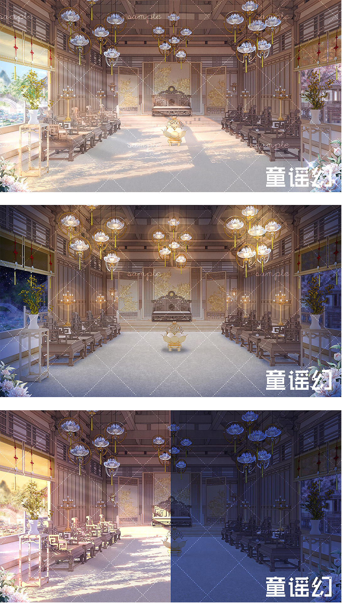 日系场景-古风会客厅（图ZMjY1NDM4Mzg4） - 创作习作 - 站酷设计师童谣幻原创素材 - 站酷ZCOOL