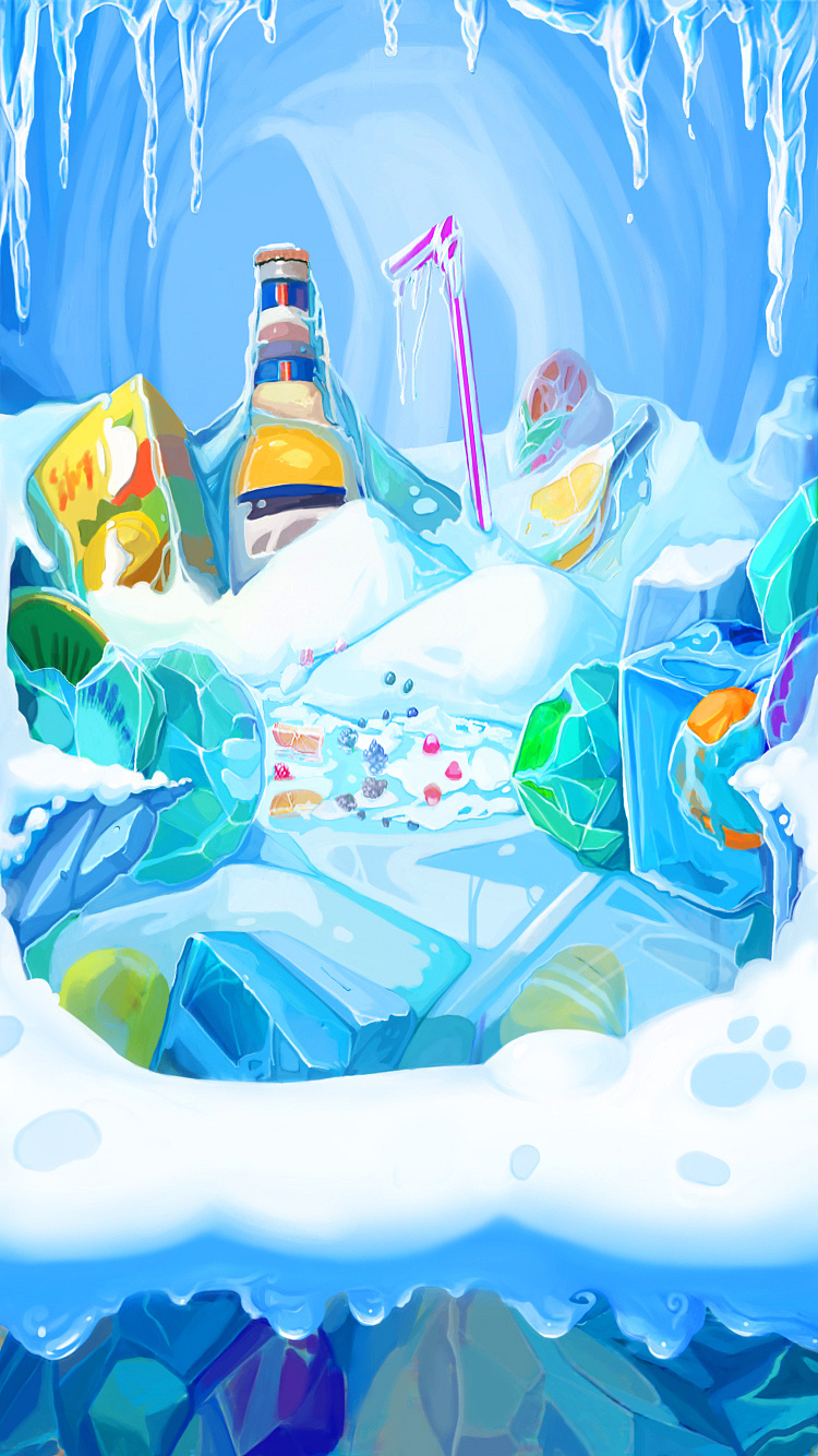 去年小游戏项目比较满意一点的几张背景图