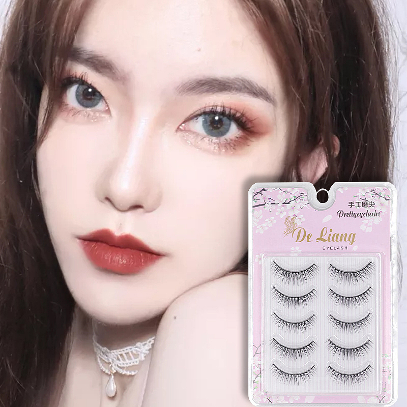 自然款假睫毛5对装 闫 主图 详情页