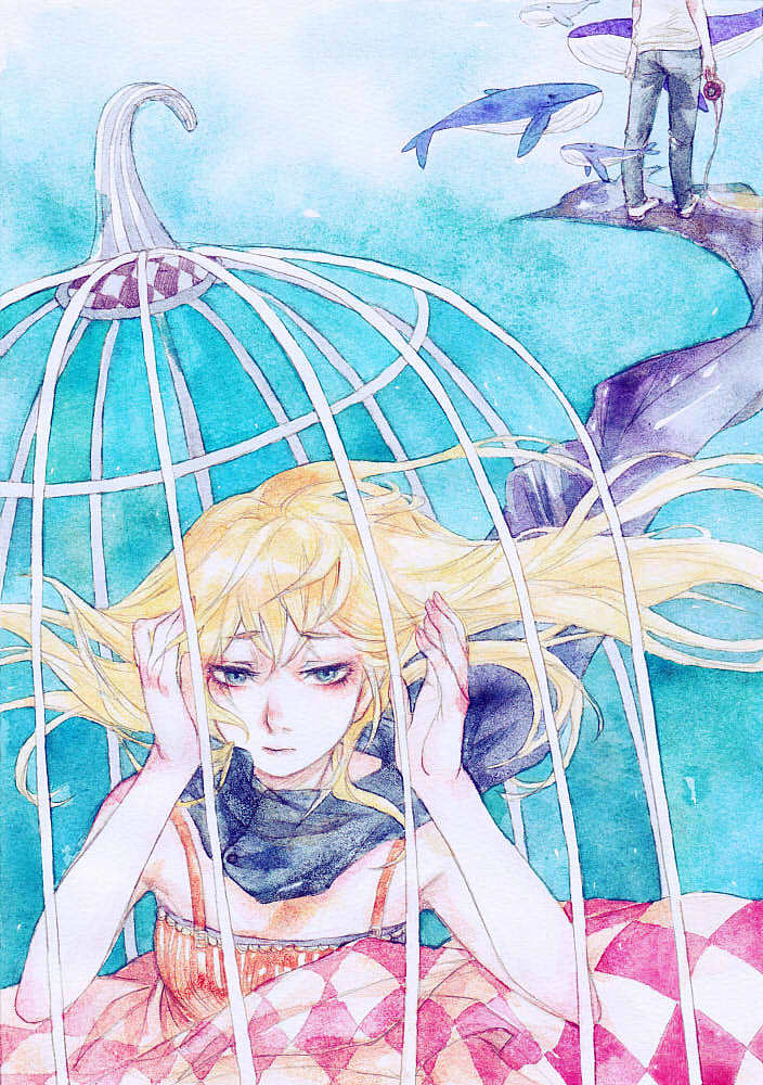 他是她永远也到达不了的海。