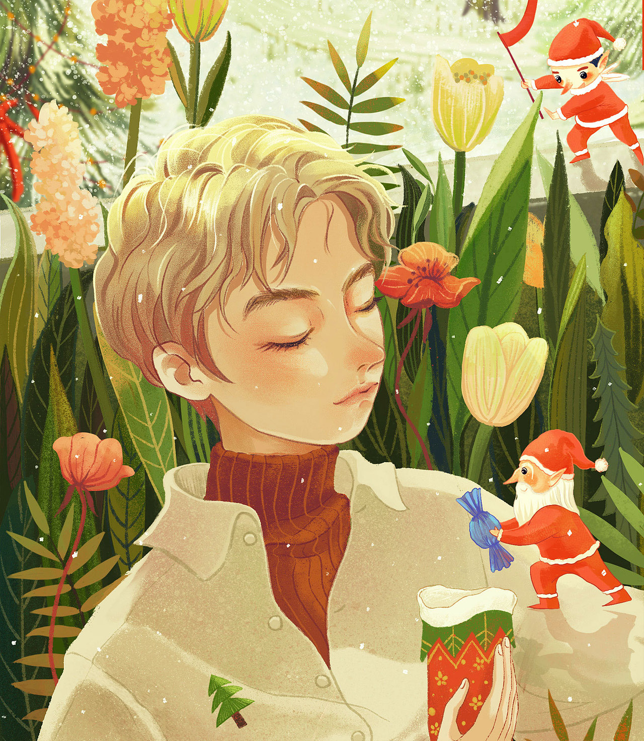 圣诞节的小美好（图ZMTkwNDM2ODcy） - 创作习作 - 站酷设计师豆畑原创素材 - 站酷ZCOOL