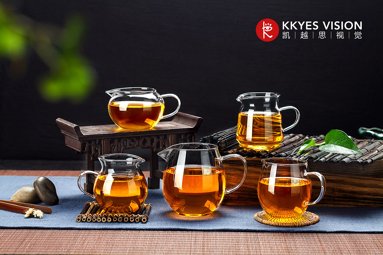 玻璃茶壶 茶杯 花茶杯 静物拍摄 商业产品摄影（图ZOTc2NTk2MzY=） - 产品摄影 - 站酷设计师金光高照商业摄影原创素材 - 站酷ZCOOL
