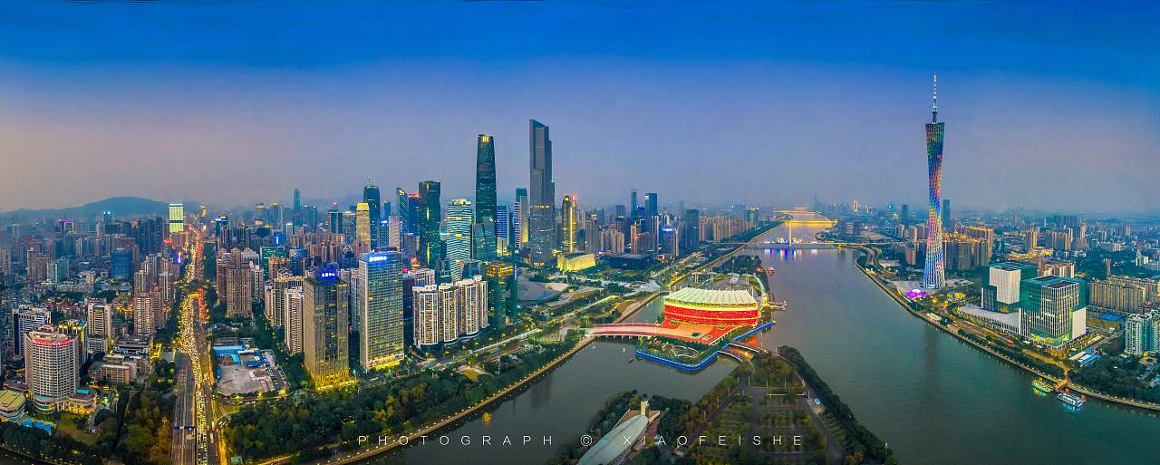 航拍广州（图ZNzUxOTI4MDA=） - 环境/建筑摄影 - 站酷设计师飞影传媒张飞鹏原创素材 - 站酷ZCOOL