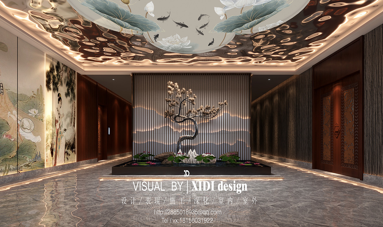 高端足浴会所（图ZMjc4ODc5NzY4） - 家装设计 - 站酷设计师是怡然呀原创素材 - 站酷ZCOOL