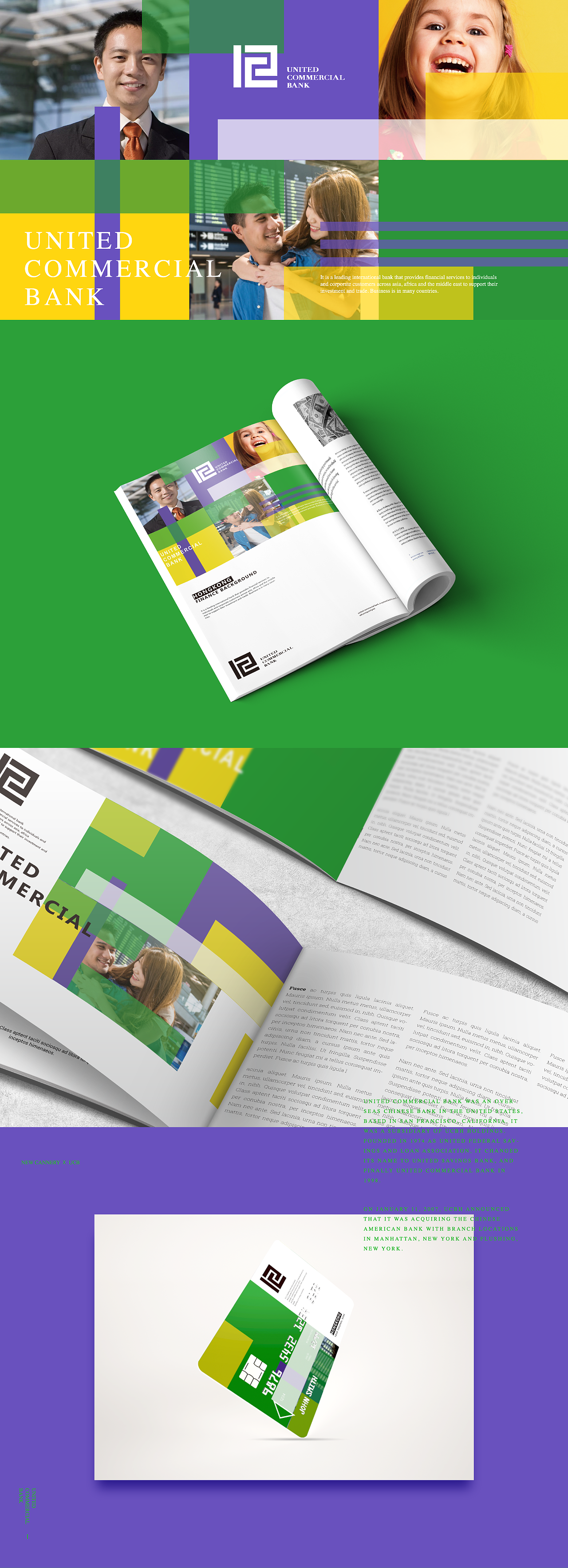 品牌设计『 UCB老挝联合商业银行 』✖ 新罐头（图ZMjA1MzY2OTI0） - 品牌 - 站酷设计师新罐头视觉策略原创素材 - 站酷ZCOOL