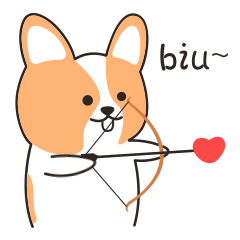 柯基四喜（图ZMTc0OTc0Njk2） - 网络表情 - 站酷设计师FLY_ER原创素材 - 站酷ZCOOL