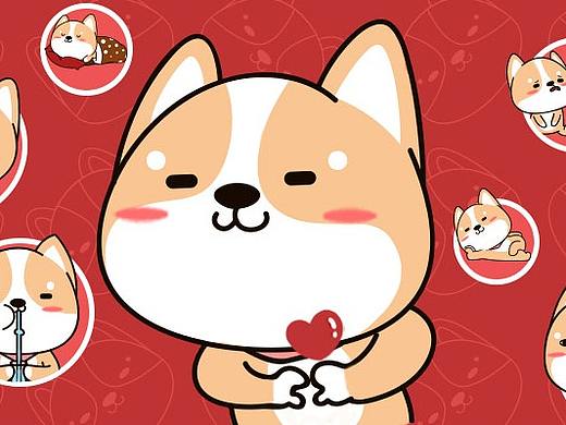 “一只特立独行的基”表情包第一弹