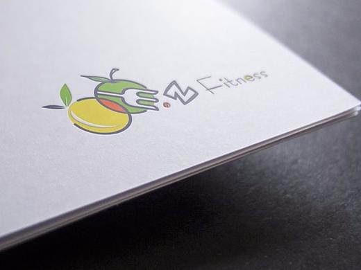 E.Z Fitness 轻食logo