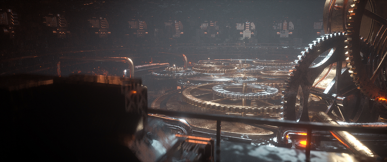 C4D场景练习：被遗忘的时间