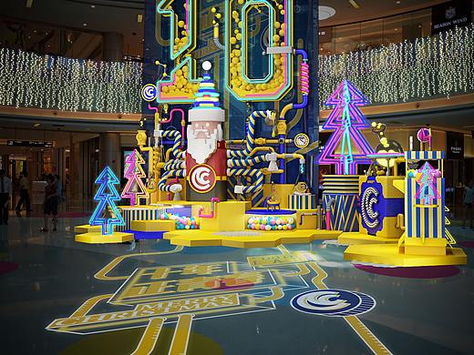 海岸城10周年美陈方案——《圣诞实验室》