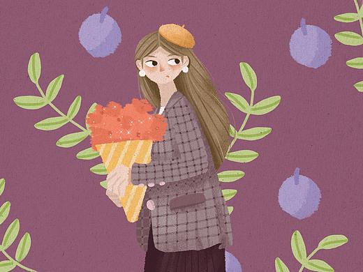 大高个女仔系列插画
