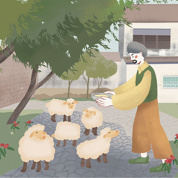郑家大屋（图ZMzMyNTY4NTAw） - 商业插画 - 站酷设计师是橡树Oak原创素材 - 站酷ZCOOL