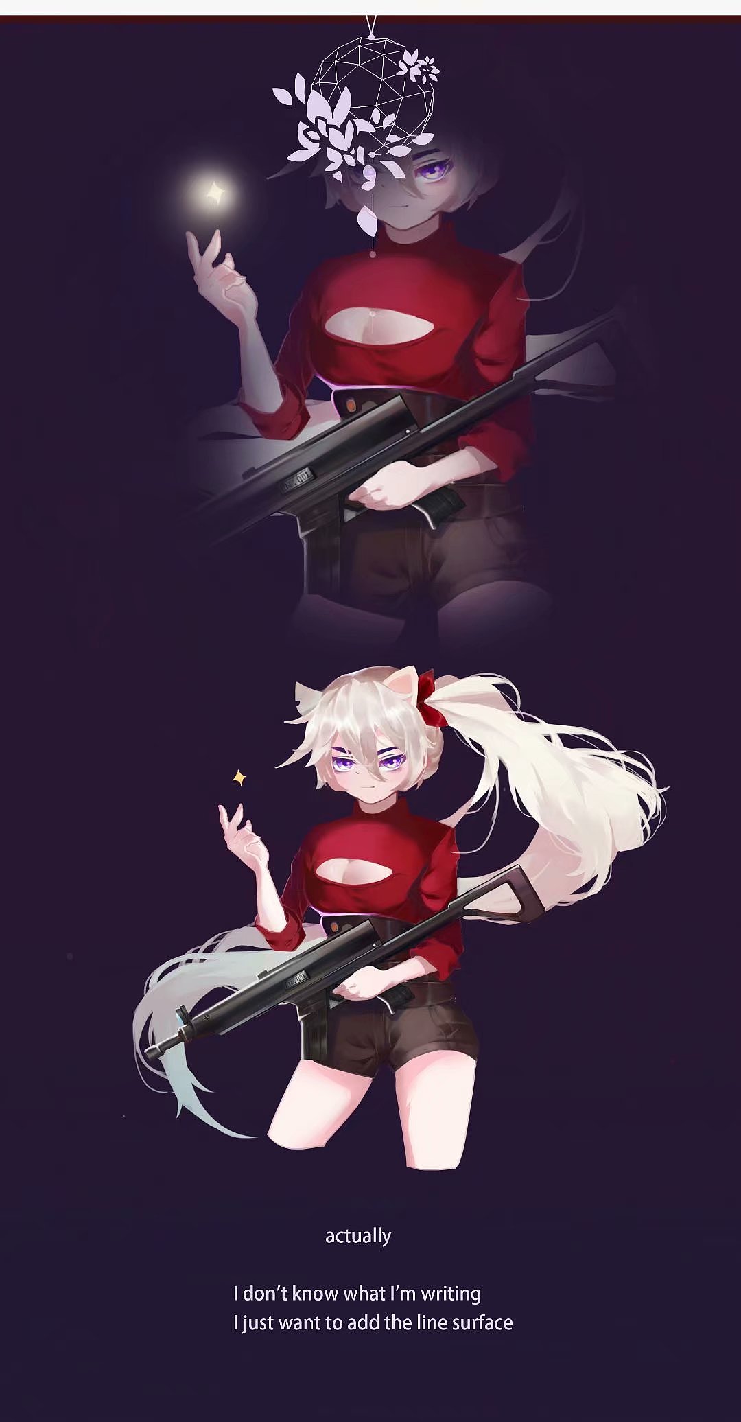 少女机关枪（图ZMTE5Mzk1MDE2） - 概念设定 - 站酷设计师YThreeThree原创素材 - 站酷ZCOOL