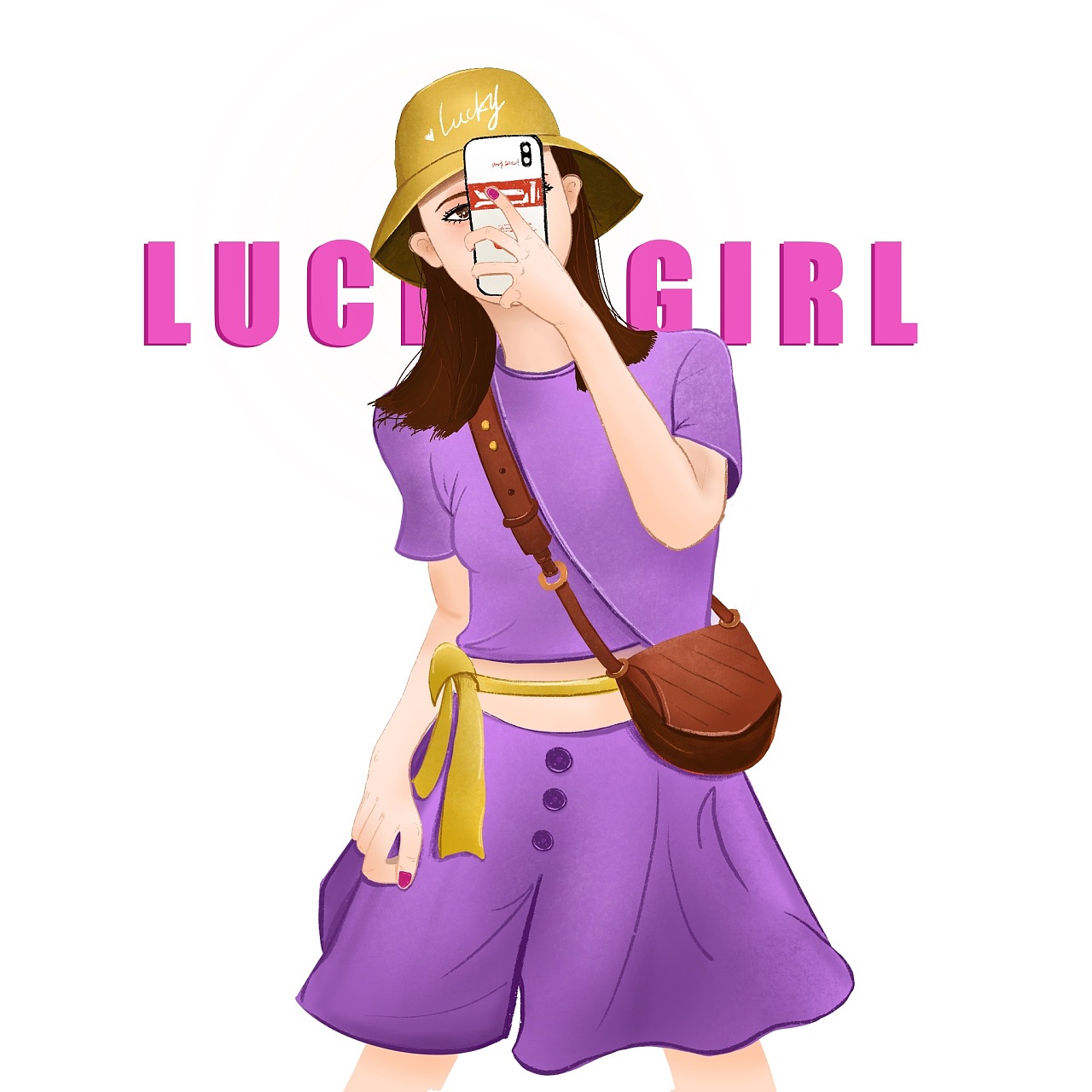 人物原创|插画|创作习作|努力加油的张小圈 - 原创作品 - 站酷 (zcool